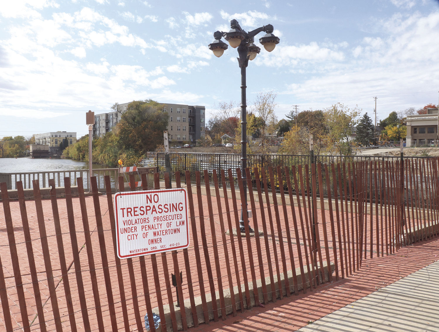 Plaza closed until further notice